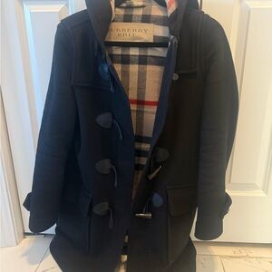 Burberry Men's Navy Pea Coat